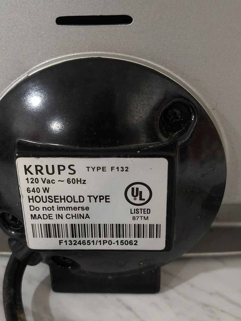 KRUPS Sandwich Express Stainless Steel & Black Sandwich Maker